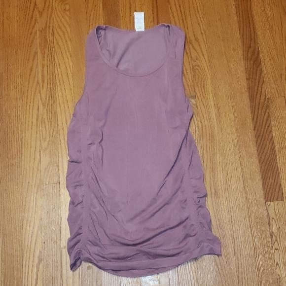 Like new Kathie Seamleas Ruched Tank - Picture 1 of 4
